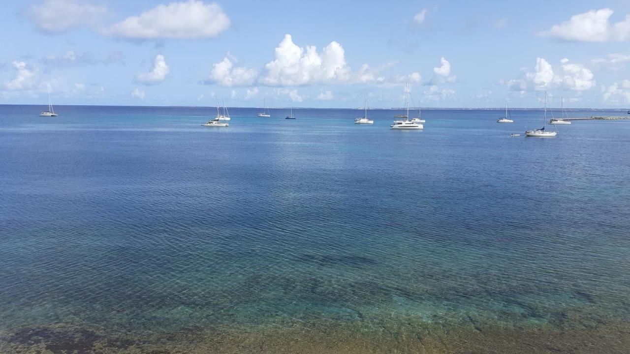 Superbe Studio Dolce Vita Vue Mer Plage Piscine Marigot  Kültér fotó